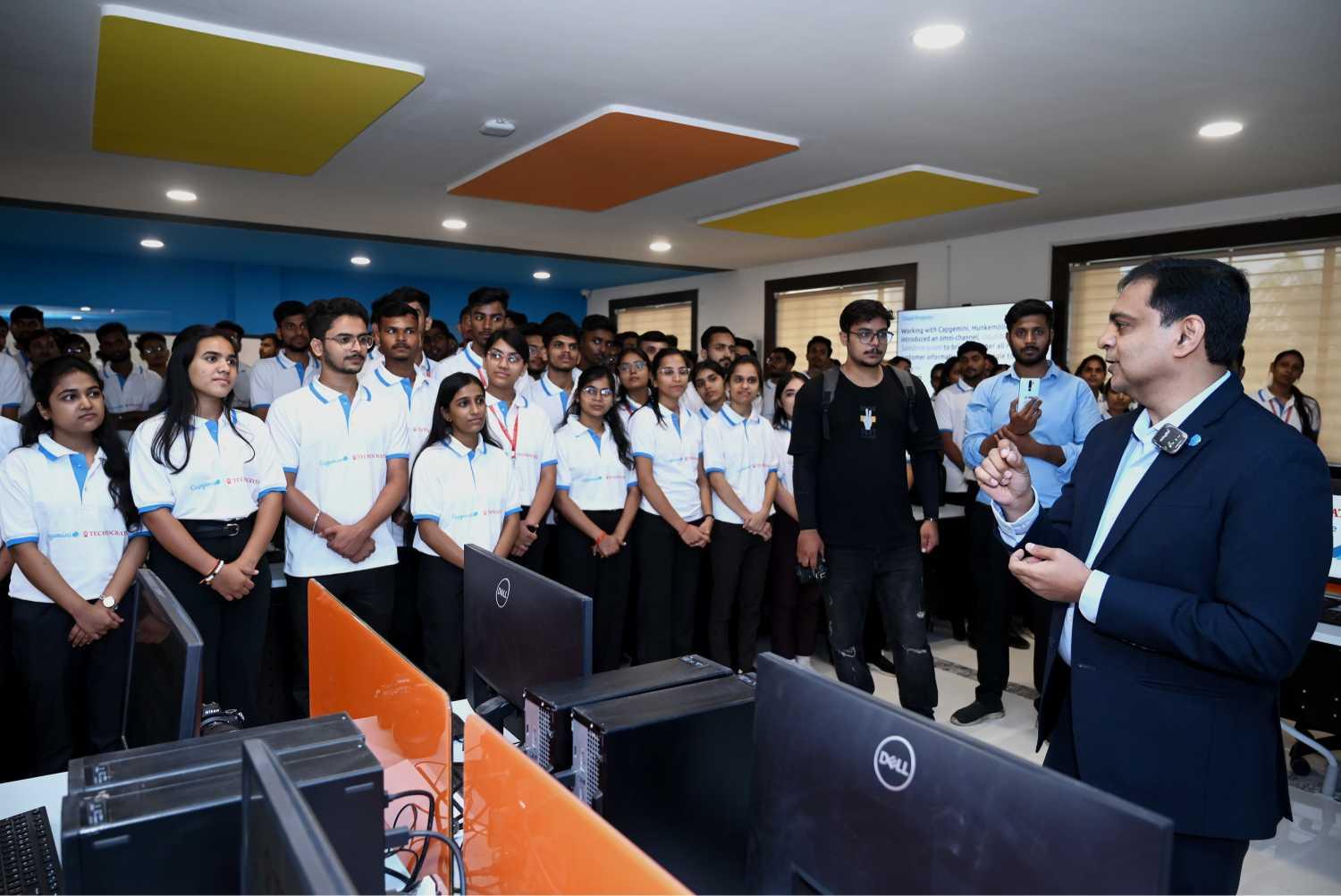 Technocrats Institute of Technology MBA Bhopal Capgemini Code Experience Lab photo 3